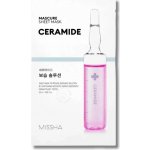 Missha Mascure Moisture Barrier Solution Sheet Mask hydratační pleťová maska s ceramidem 27 ml – Zboží Mobilmania