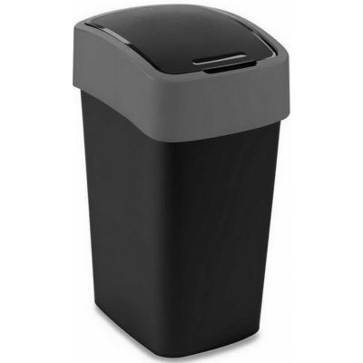 CURVER FLIP BIN 25 l Odpadkový koš černá/stříbrná 02171-Y09