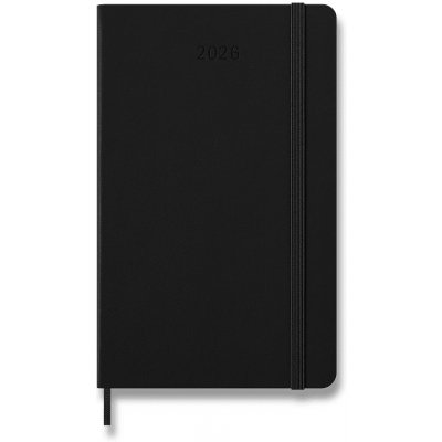 Moleskine Smart Writing A5 týdenní 2026 černý – Zboží Dáma