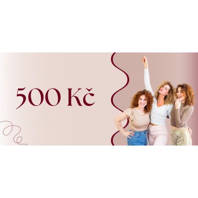 Curly Myself Dárkový poukaz 500 Kč – Hledejceny.cz