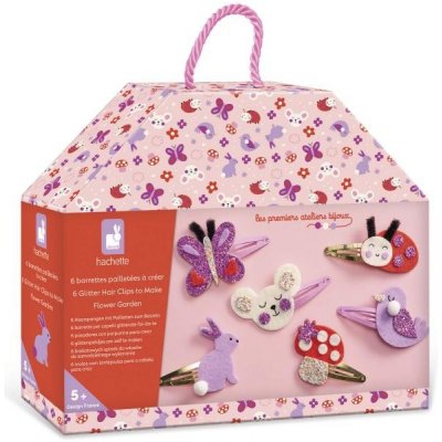 Janod Výroba šperků Sponky do vlasů Rozkvetlá zahrada 6 ks – Hledejceny.cz
