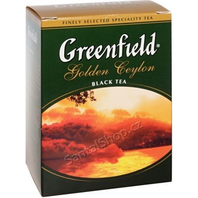 Greenfield Golden Ceylon černý čaj papír 100 g