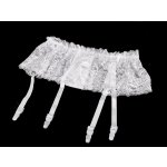 Prima-obchod Krajkový podvazkový pás 1 bílá – Zboží Mobilmania