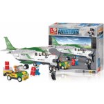 Sluban B0362 Aviation Přepravní letadlo 251 ks – Zboží Dáma