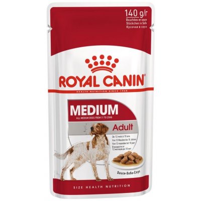 ROYAL CANIN MEDIUM Adult mokré pro středně velké psy 10 x 140 g