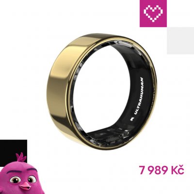 Ultrahuman Ring Air Bionic Gold velikost 9 UHRA-AG-09 – Zboží Mobilmania