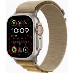 Apple Watch Ultra 2 49mm přírodní titan s žlutohnědým alpským tahem S MX4E3CS/A – Zboží Živě