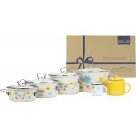 BELIS Smaltovaná sada nádobí 11dílná MEADOW 19668-095DCDN3 – Zboží Dáma