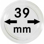 Lindner Plastová kapsle na mince Velikost: 39 mm – Zboží Dáma
