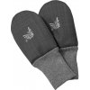 Kojenecká rukavice Esito Zimní bezpalcové rukavice softshell s beránkem šedá