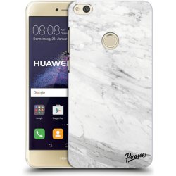 Pouzdro Picasee silikonové Huawei P9 Lite 2017 - White marble čiré