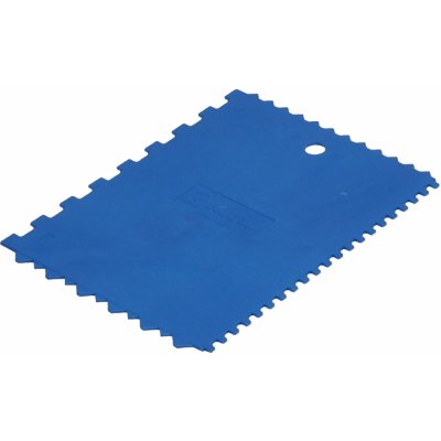 KUBALA Stěrka plastová zubová | 135x90 mm -: - – Zboží Mobilmania