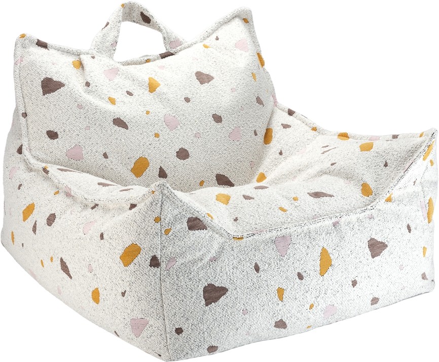 Wigiwama sedací vak Terrazzo Marble Beanbag