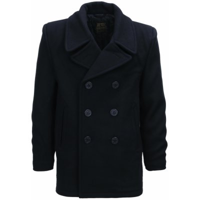 Fostex kabát Deck Jacket Pea Coat černý