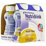 NUTRIDRINK MULTI FIBRE S PŘÍCHUTÍ VANILKOVOU POR SOL 4X200ML – Hledejceny.cz