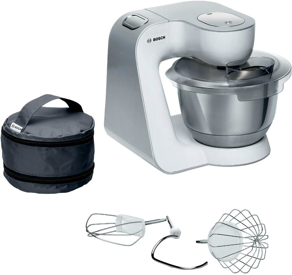 Bosch Serie 4 MUM 5 1000 W bílá Stříbrná