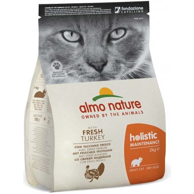 Almo Nature Holistic Cat s krocaním masem rýží 2 kg – Hledejceny.cz