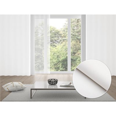 Biante 100% zatemňovací závěs Blackout BKW-201 Slonová kost žíhaná 130x220 cm – Hledejceny.cz