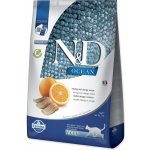 N&D Ocean Adult Cat Grain Free Herring Pumpkin & Orange 5 kg – Zboží Dáma