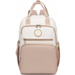 Miss Lulu batoh 17 L khaki-béžový – Zbozi.Blesk.cz