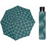 Doppler Fiber Mini Wave dámský skládací deštník petrolejový – Zboží Mobilmania