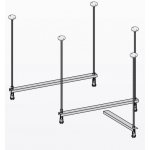 JIKA TIGO Nohy pro verzi s panelem (H2962970000001) – Zboží Dáma