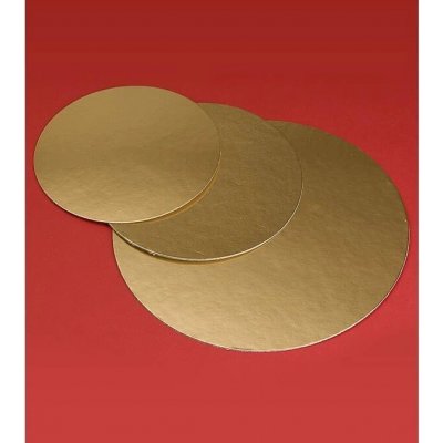 Dortová podložka 1050 Francie průměr 30cm zlatá Monaco – HobbyKompas.cz