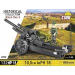 COBI 2292 World War II Německá polní houfnice leFH 18 – Zboží Dáma