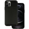 Pouzdro a kryt na mobilní telefon Apple Pouzdro Vennus Carbon Elite Iphone 12/12 Pro černé