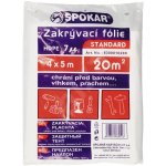SPOKAR Zakrývací folie STANDARD HDPE 7 µm, 4 x 5 m – Hledejceny.cz