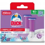Duck Fresh Discs čistič WC náplň s vůní levandule 2 x 36 ml – Hledejceny.cz