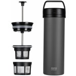 Espro French press kávovar ULTRALIGHT PRESS P0 470 ml, šedá, nerezová ocel – Sleviste.cz