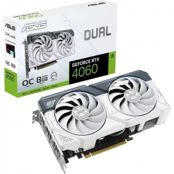 Asus Dual GeForce RTX 4060 Ti WHITE 8GB GDDR6 90YV0J42-M0NA00