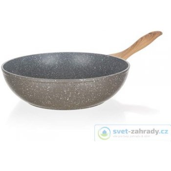 Banquet Wok s nepřilnavým povrchem Natural Stone 28 x 7,8 cm