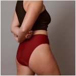 Menstruační Kalhotky LUNA+ | Neprotečou, konec nehodám! S bordó – Zboží Dáma