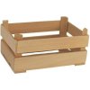 Úložný box Morex Dřevěná bedýnka přírodní 097016