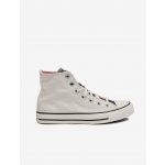 Converse boty Chuck Taylor All Star Denim Fashion Hi A02881/Egret/Navy/Summit Sage – Zboží Mobilmania