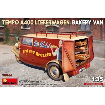 Tempo A400 Lieferwagen, Bakery Van MiniArt 38066 1:35