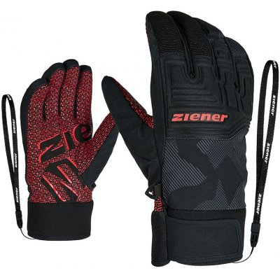 Ziener Garim AS black/red – Hledejceny.cz