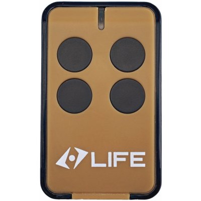 Dálkový ovladač Life Maxi 4, 4-kanálový ovladač pro pohony Life, 433,92 MHz