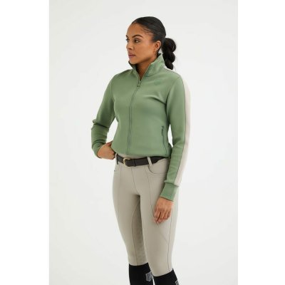 Maya Mikina Delorez Full-Zip dámská green/beige – Sleviste.cz