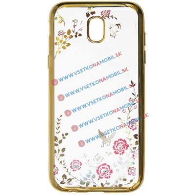 PROTEMIO 4132 BLOOM TPU Samsung Galaxy J7 2017 (J730) zlatý – Zbozi.Blesk.cz