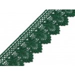 Vzdušná krajka šíře 55 mm, střední, 8 zelená jedle – Hledejceny.cz