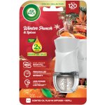 Air Wick Elektrický osvěžovač vzduchu strojek a náplň Zimní punč 19 ml – Sleviste.cz