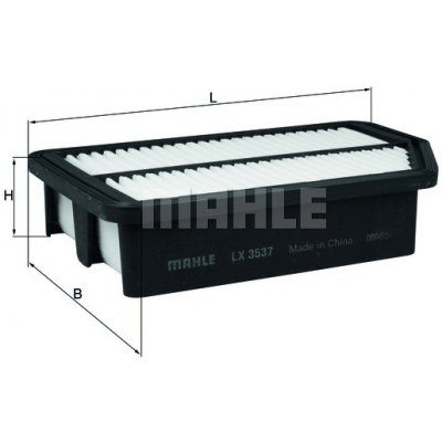 MAHLE ORIGINAL Vzduchový filtr LX 3537