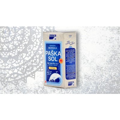 Solana Pag Chorvatská mořská sůl jemná 1 kg – Zbozi.Blesk.cz