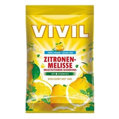 Vivil Multivitamin citron-meduňka + 8 vitaminů bez cukru 120 g – Zboží Mobilmania