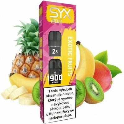 SYX POD Exotic Fruit 16,5 mg 2 x 950 potáhnutí – Hledejceny.cz
