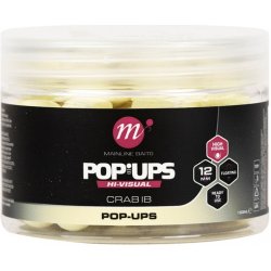 Mainline Plovoucí Boilies High Visual Mini Pop Ups Crab IB 150ml 12mm