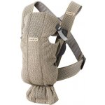 Babybjörn mini 3D Mesh šedá beige – Zbozi.Blesk.cz